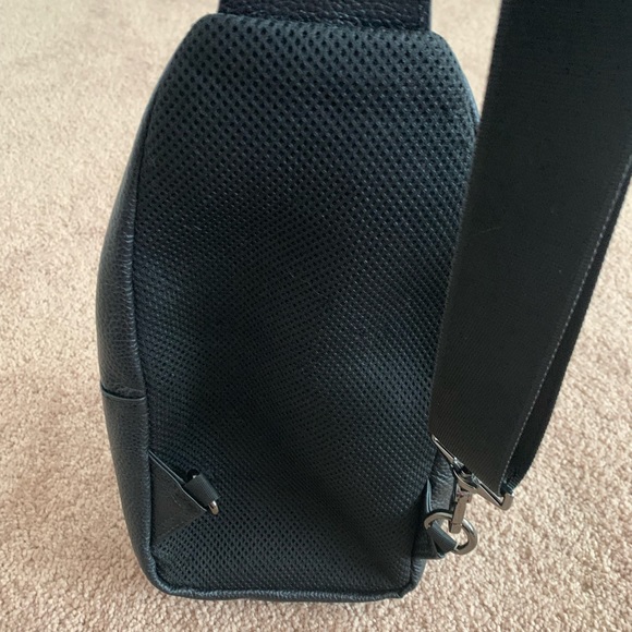 Black Over-The-Shoulder Sling Bag - Picture 4 of 8